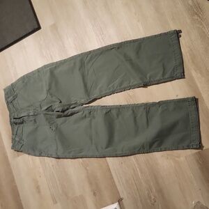 American Eagle Outfitters Forest Green Straight Leg Pants